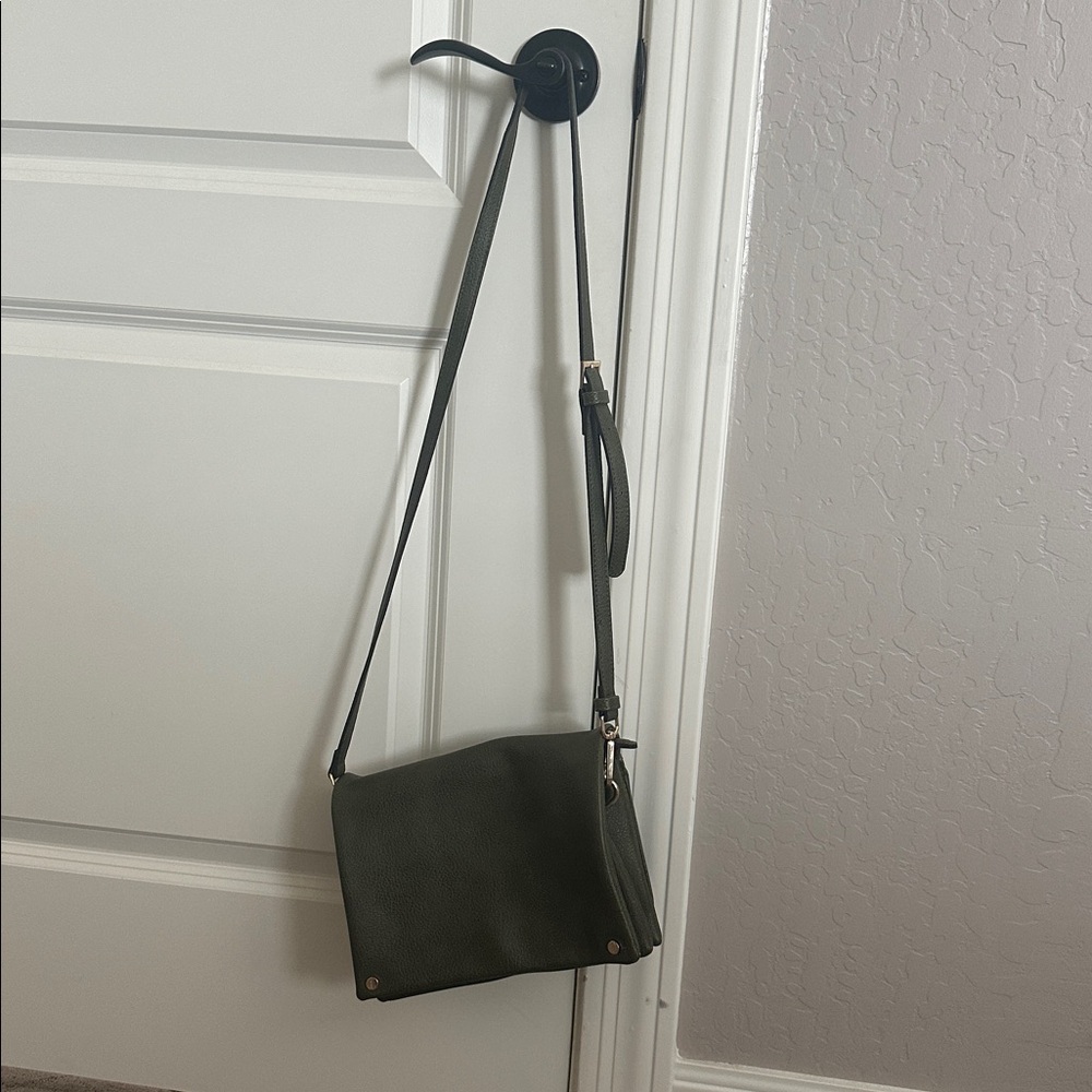 Dark Green Crossbody Bag
